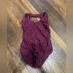 Suffolk Dancewear Maroon Leotard - Size Small